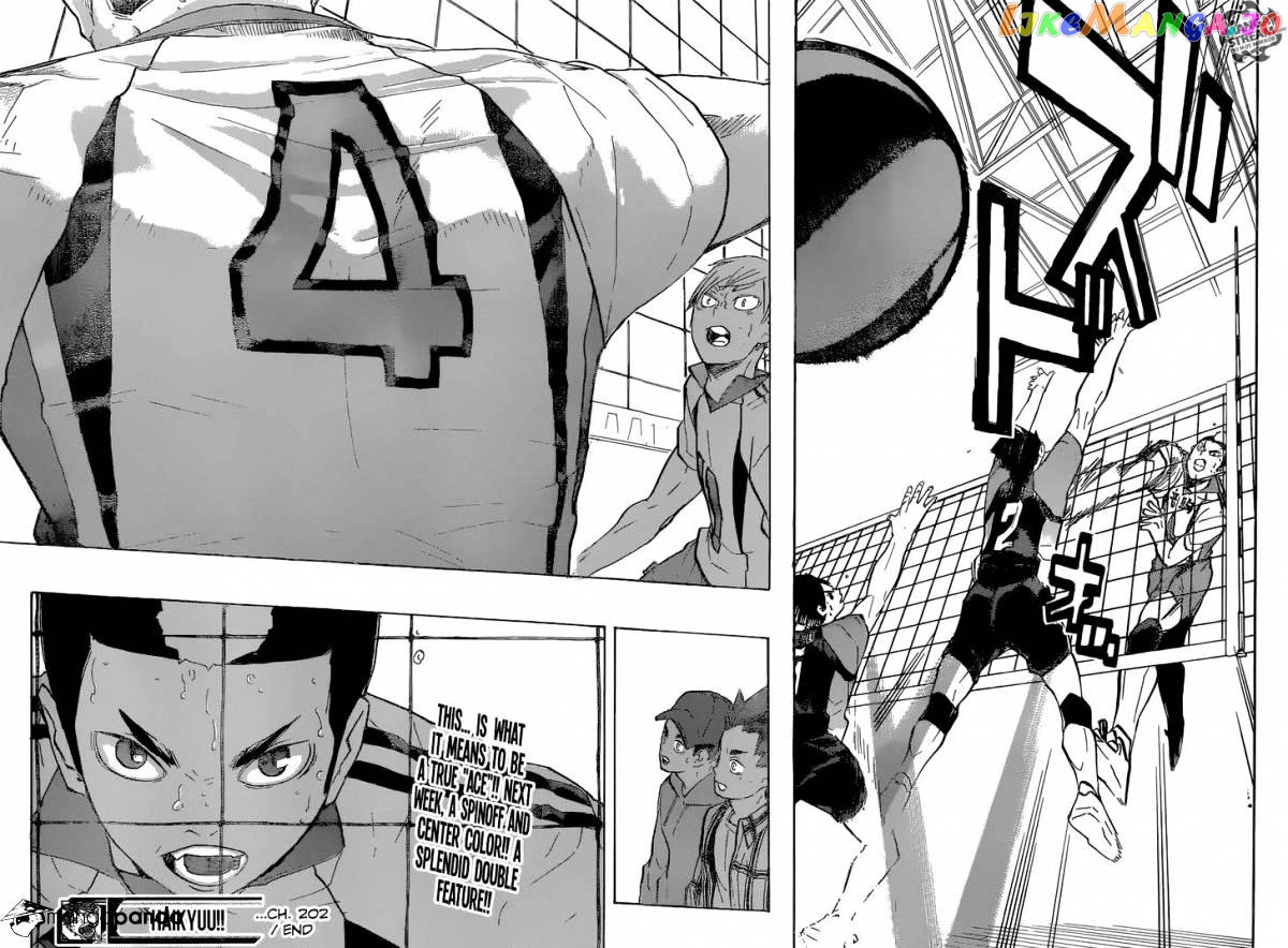 Haikyuu!!, Chapter 202 image 18